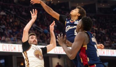 Pat Spencer scores career-high 19 in first NBA start as Warriors beat Cavaliers 99-94