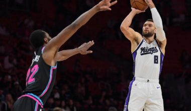 Zach LaVine scores 42, Sacramento Kings top Miami Heat 127-111 to snap four-game slide
