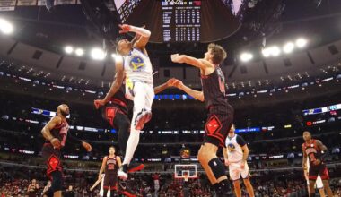 Warriors beat Bulls 123-91 at United Center for Chicago's 7th straight loss