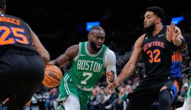 Celtics hold off late Knicks charge to win 123-117 in rematch of East semifinal