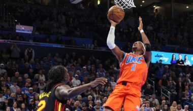 Thunder hand short-handed Hawks their 7th straight defeat
