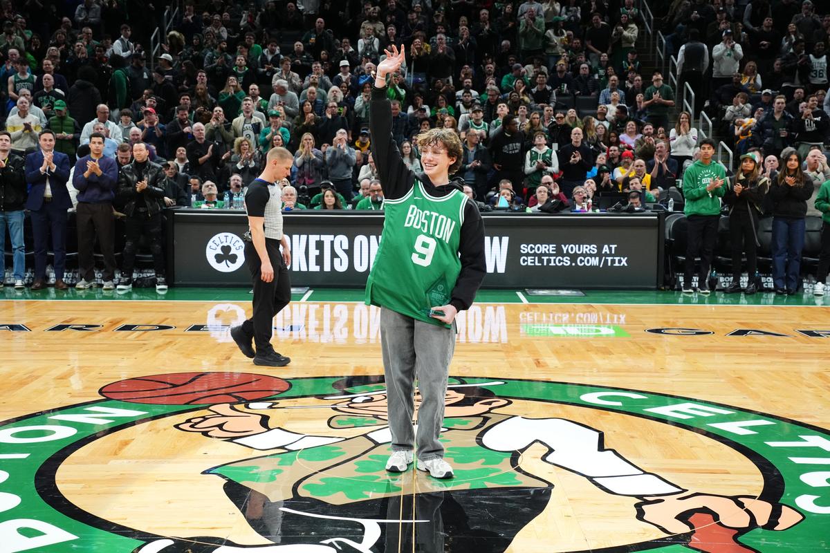 Assonet Teen Honored by Boston Celtics for Saving His Dad’s Life