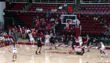 Jeremy Dent-Smith hits 5 of Stanford's 14 3-pointers in 94-72 victory over Portland