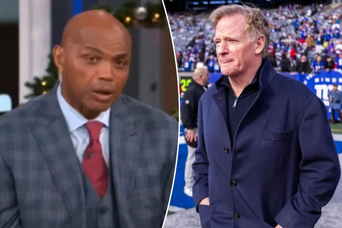 Charles Barkley blasts 'greedy' NFL, Roger Goodell over Christmas games