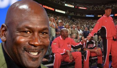 Michael Jordan Fan Plays Bulls Intro Music As NBA Legend Walks Into Court