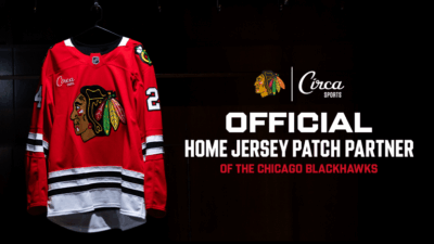 The Chicago Blackhawks today announced a multi-year partnership agreement with sports betting venture Circa Sports to be the official jersey patch sponsor for the Blackhawks home red jerseys.