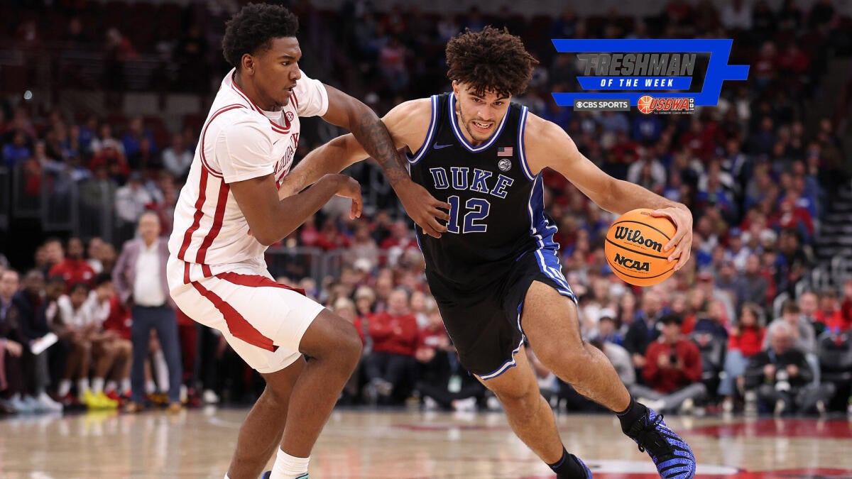 Ranking college basketball's best freshmen: Duke's Cameron Boozer earns Freshman of the Week honors again