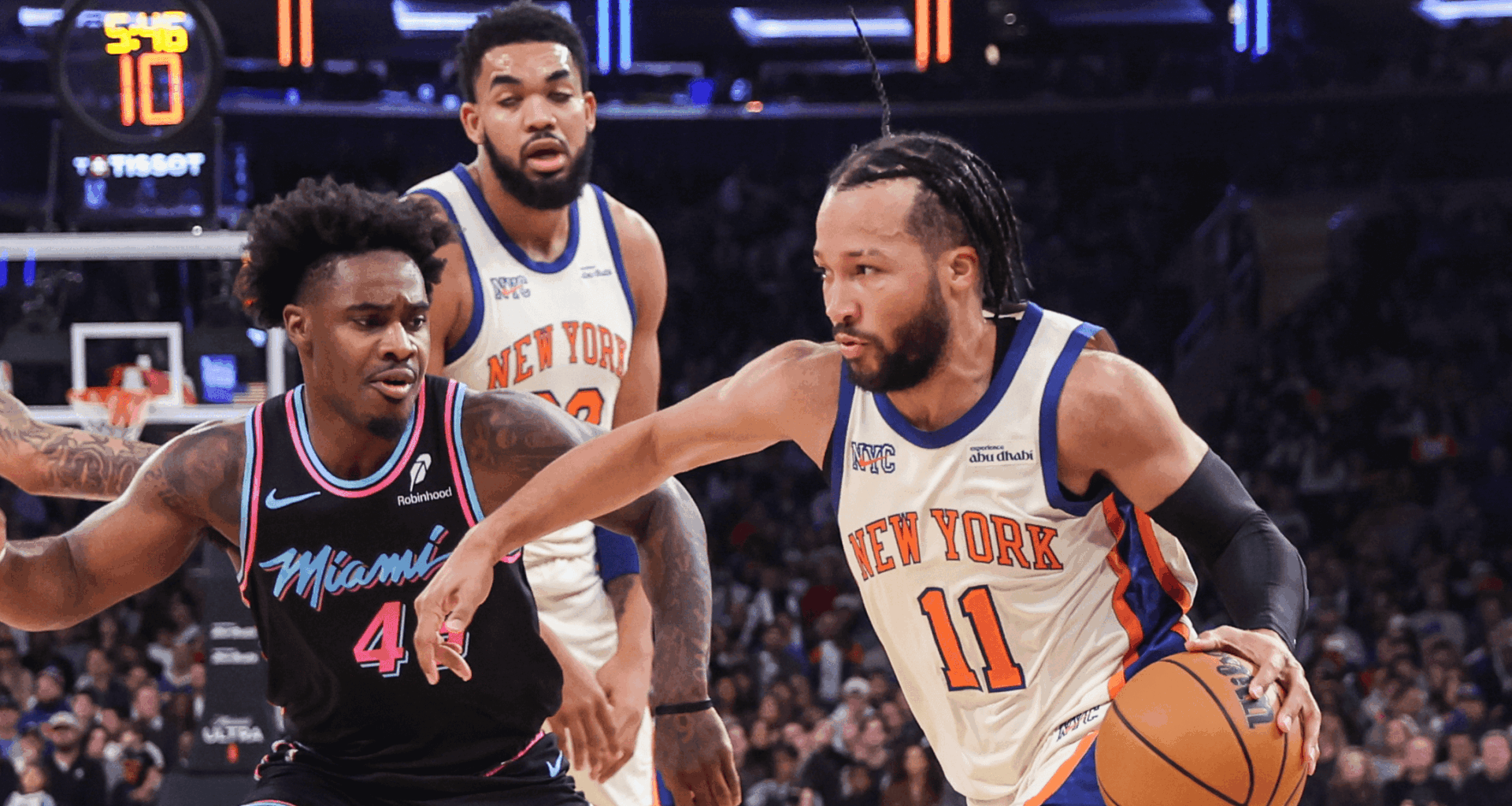 Jalen Brunson of the New York Knicks