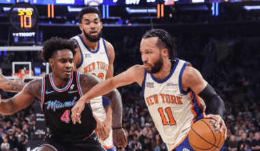 Jalen Brunson of the New York Knicks