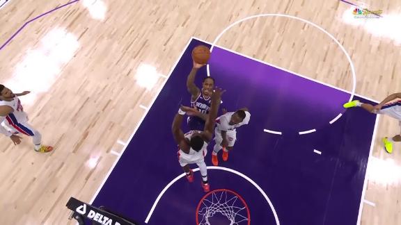 Cunningham, Duren and Harris lead East-best Pistons to 136-127 win over Kings