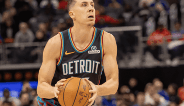 Duncan Robinson of the Detroit Pistons