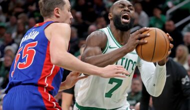 Why Jaylen Brown blamed himself for Celtics' loss to Pistons