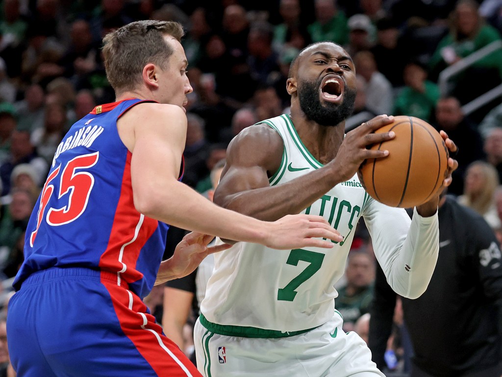 Why Jaylen Brown blamed himself for Celtics' loss to Pistons