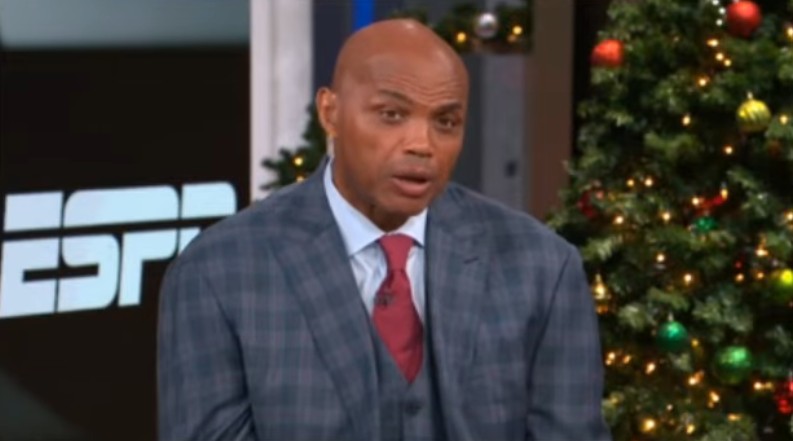 Charles Barkley during "NBA Tipoff" on Dec. 25, 2025.