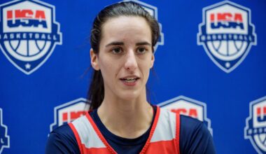 Caitlin Clark shows off new physique in Team USA practice and breaks silence on WNBA lockout