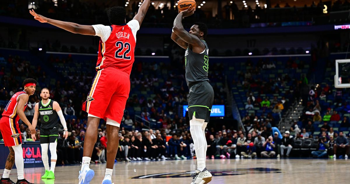 Randle scores 28 as the Timberwolves beat the Pelicans again on a quiet night for Edwards :: WRAL.com