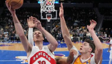 Poeltl keeping Raps competitive with Barrett out