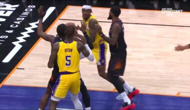 Dillon Brooks scores 25, Suns dominate Luka-less Lakers for a 132-108 victory