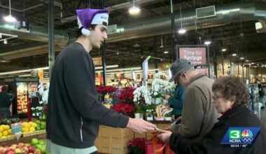 Sacramento Kings players surprise families with holiday shopping spree