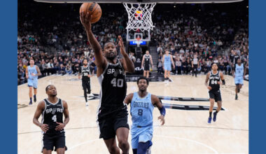 Harrison Barnes scores 31 points as the San Antonio Spurs beat the Memphis Grizzlies 126-119