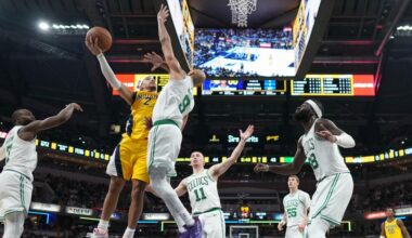 Pacers drop 7th straight after Celtics make 20 3-pointers in 140-122 win