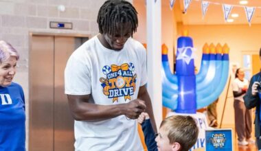 Sion James to host annual toy drive in Charlotte to support local youth and families