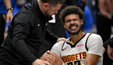 Nuggets’ Cam Johnson To Undergo MRI After Injuring Knee