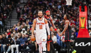 Knicks take down Raptors to reach NBA Cup semifinals, 117-101