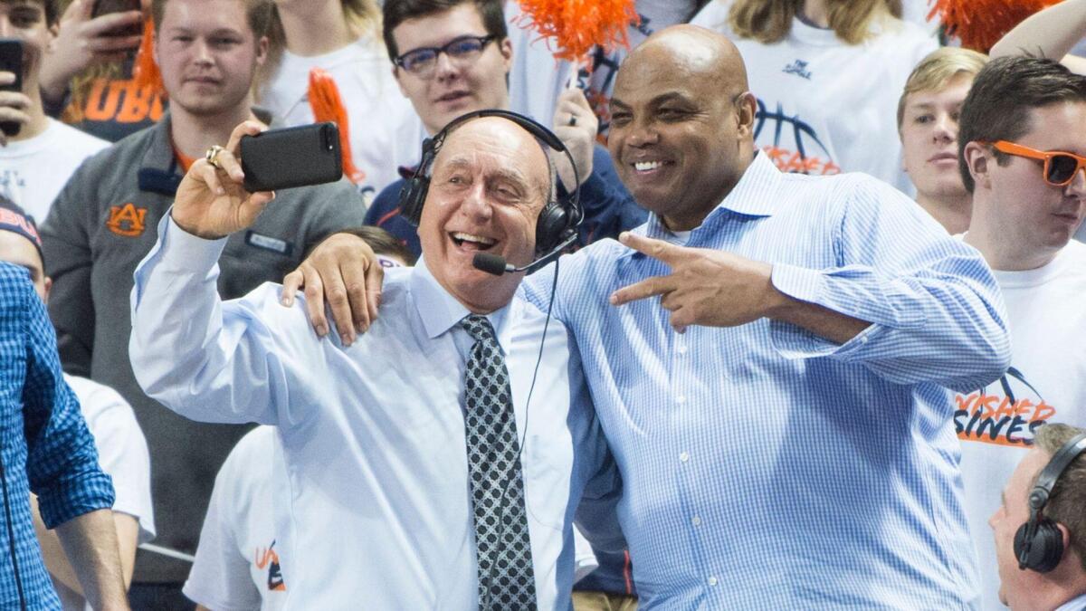 Dick Vitale, Charles Barkley to pair up for NCAA Tournament First Four broadcast
