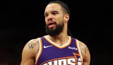 Dillon Brooks in his Suns uniform