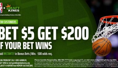 DraftKings promo code: Get $200 in bonus bets for Hawks-Pistons, Warriors-Timberwolves, Friday NBA betting