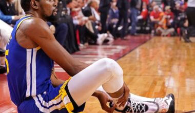 Kevin Durant has no hard feelings about Toronto Raptors fans cheering his injury