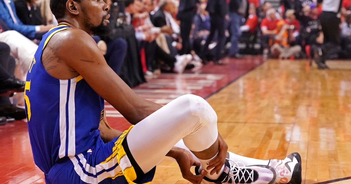 Kevin Durant has no hard feelings about Toronto Raptors fans cheering his injury