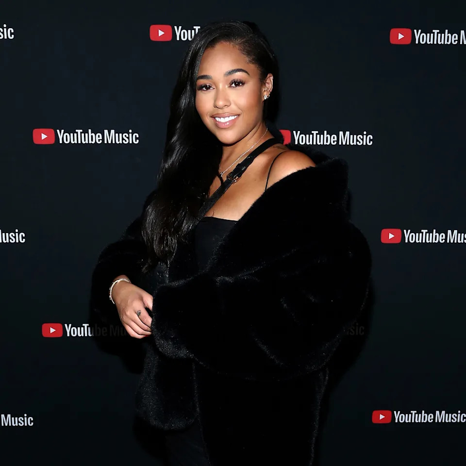 Jordyn Woods attends A Celebration of The Fearless Women in Music Hosted by YouTube Music and Megan Thee Stallion.