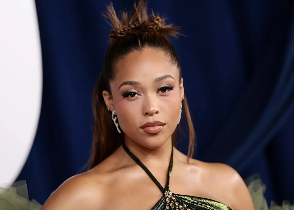 Jordyn Woods attends Glamour Women of the Year at The Plaza.