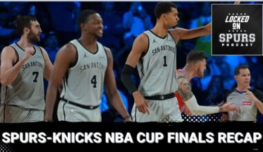 San Antonio Spurs lose in NBA Cup Finals & the silver linings | Locked On Spurs