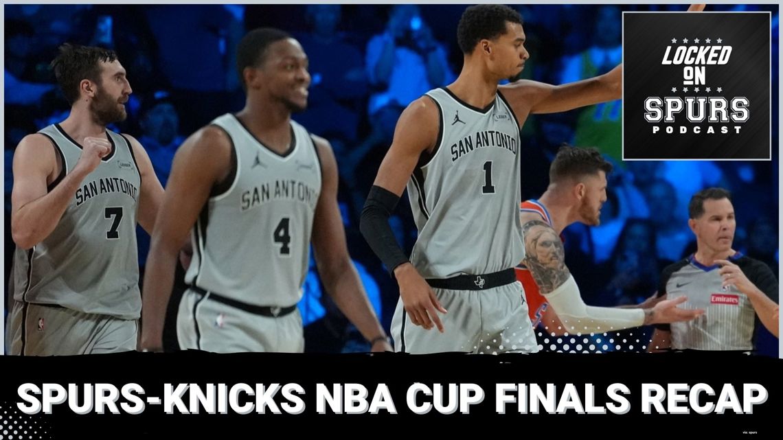 San Antonio Spurs lose in NBA Cup Finals & the silver linings | Locked On Spurs