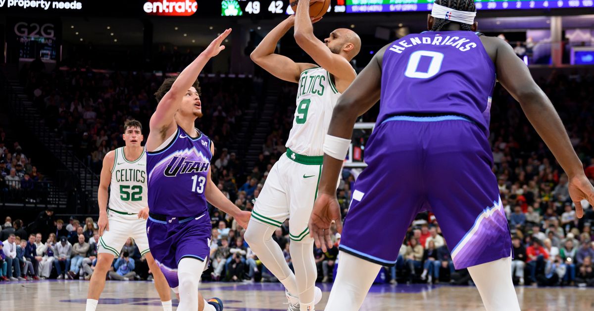 Derrick White has 27 points and 7 blocks to lead Celtics past Jazz 129-119 :: WRAL.com