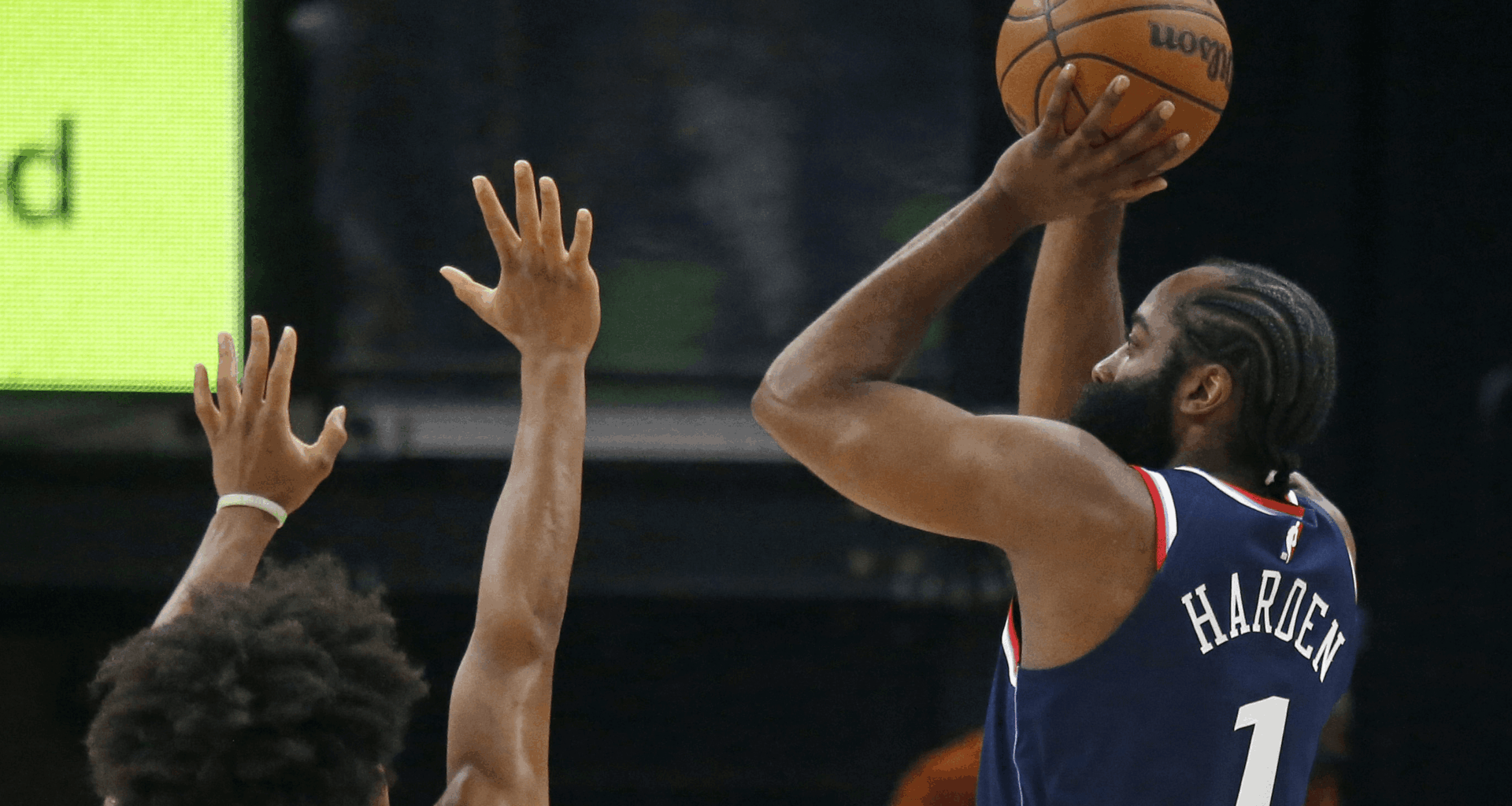 James Harden of the Los Angeles Clippers