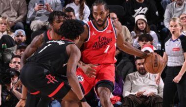 Leonard's 41-point game powers Clippers to a 128-108 victory win over the Rockets