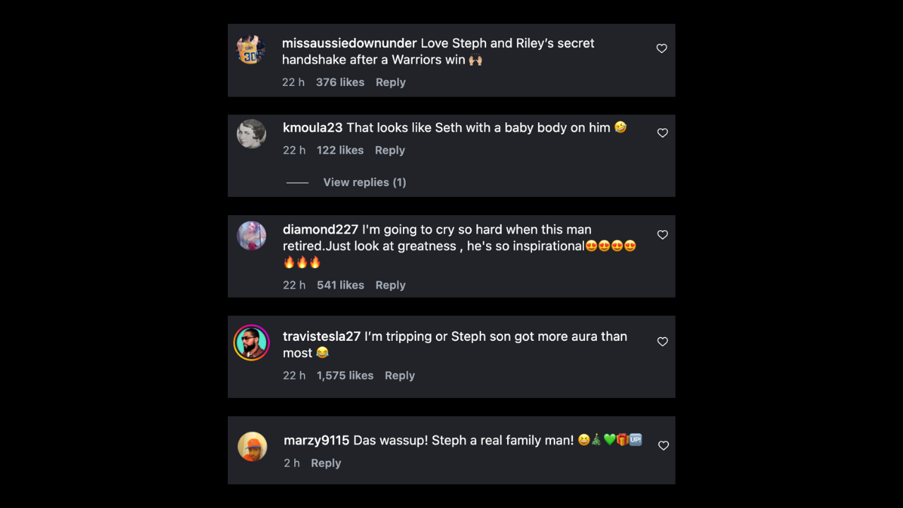 Fans reacted to Stephen Curry pulling off handshake with daughter Riley