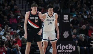 Zach Edey Has Beef with Blazers, Donovan Clingan