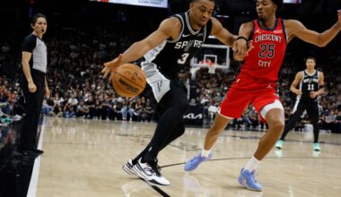 It’s time for Basketball: Spurs at New Orleans Pelicans