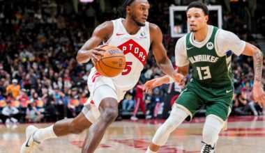Raptors take on Giannis-less Bucks