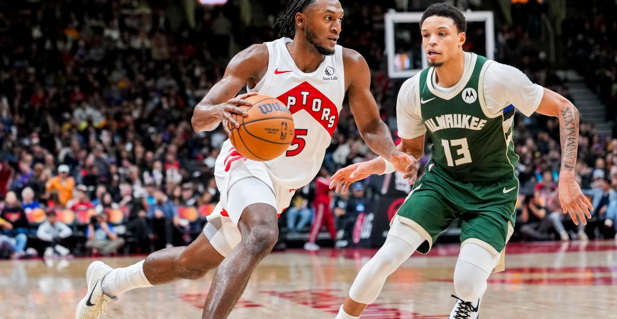 Raptors take on Giannis-less Bucks