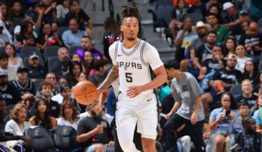 Report: Stephon Castle expected to play vs. Pelicans, Victor Wembanyama close to return