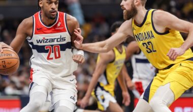 Alex Sarr to sit out due to injury, Will Riley now questionable