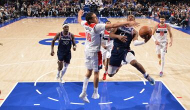 Recap: Wizards lose to 76ers, 121-102