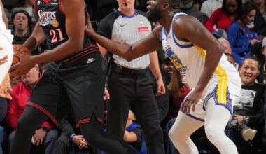Draymond Green suffers right foot injury vs. Sixers