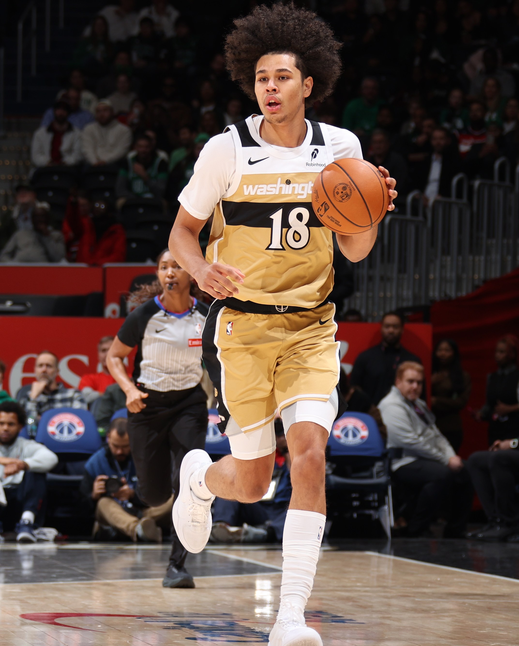 Washington Wizards wing Kyshawn George.